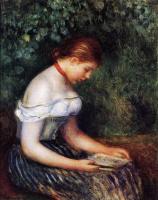 Renoir, Pierre Auguste - The Reader, Seated Young Woman